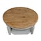 International Concepts Round Vista  Coffee Table Hickory Stone, 37.992125984252 W, 37.992125984252 L, 20.3 in H, Wood OT41-15CR - alternate 6